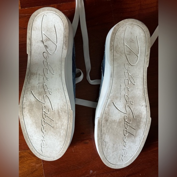 DOLCE & GABBANA SNEAKERS SIZE 39 FITS US SIZE 8.5. IN GREAT CONDITION. WORN ONCE - Picture 6 of 6